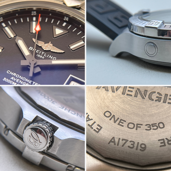 Breitling Avenger Seawolf - Black Dial | 1 of 350 - A17319A1B1S1 – Bild 5