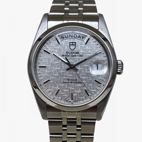 Tudor Prince Date Linen Dial - Ref.: 76200 - Box + Papers – Bild 5