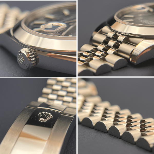Rolex Datejust 41 Blue Motif Dial - Ref.: 126300 - Box + Papers – Bild 3