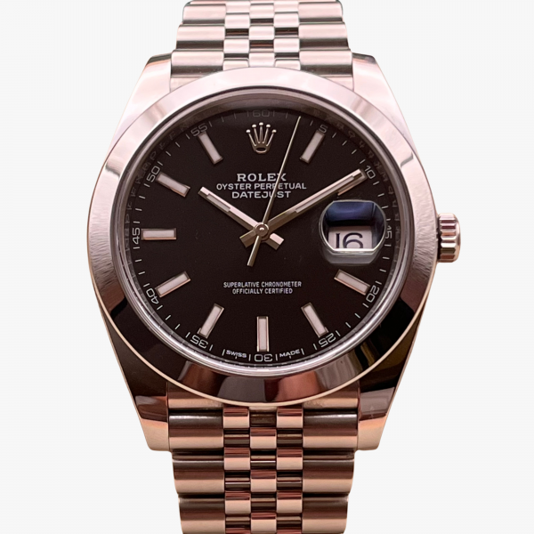 Rolex Datejust 41 Black Dial Jubilee - Ref.: 126300 - Box + Papers – Bild 6