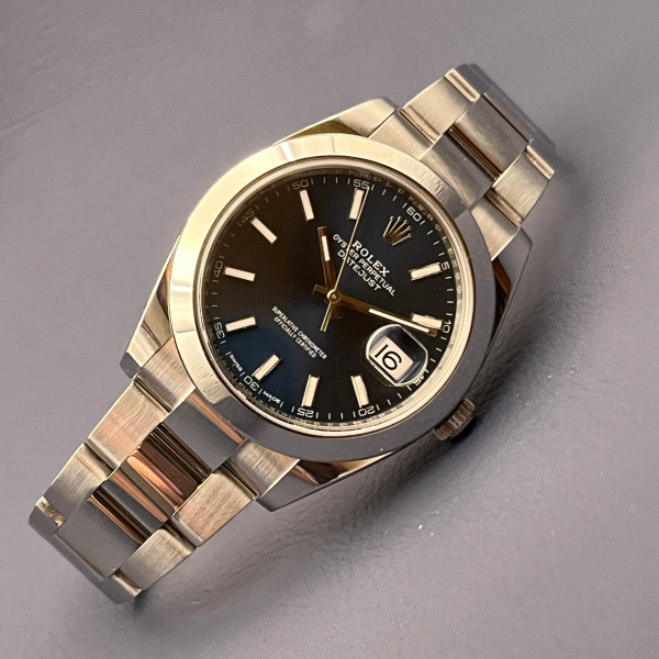 Rolex Datejust 41 Blue Dial - Ref.: 126300 - Box + Papers – Bild 4