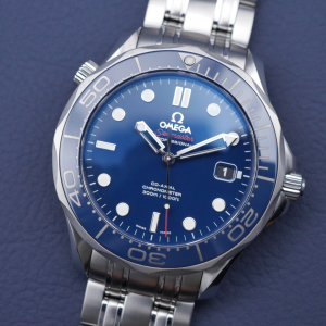 2022 - OMEGA Seamaster Diver 300M - Full set - blue dial - 212.30.41.20.03.001