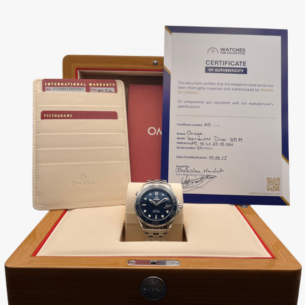 2022 - OMEGA Seamaster Diver 300M - Full set - blue dial - 212.30.41.20.03.001 – Bild 9
