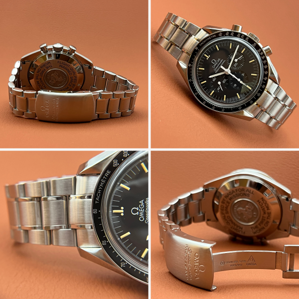 OMEGA Speedmaster Professional 3570.50 TRITIUM PATINA - 1998 - Box+Card – Bild 4