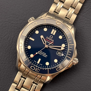 2022 - OMEGA Seamaster Diver 300M - Full set - blue dial - 212.30.41.20.03.001