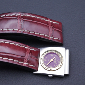 Breitling UTC Modue with strap - 20/18mm - Bordeaux/Gold-colors - B61072 / 6950