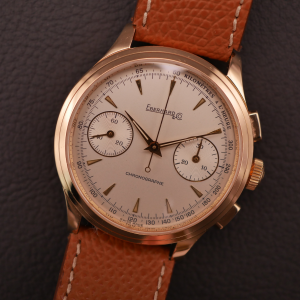 2025 Service - LIMITED 18K Eberhard & Co. Oldflyer - 30056 - 18K Gelbgold